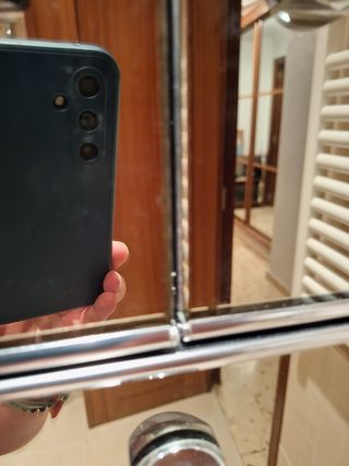 Armario baño metálico 2 puertas espejo