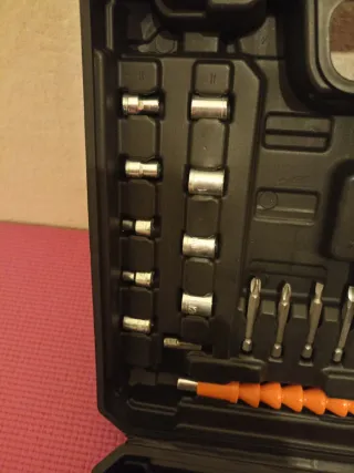 Taladro Atornillador Percutor Batería 21V