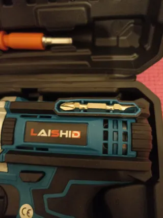 Taladro Atornillador Percutor Batería 21V