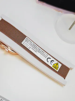 Reloj Hello Kitty Dorado Rosado Nuevo