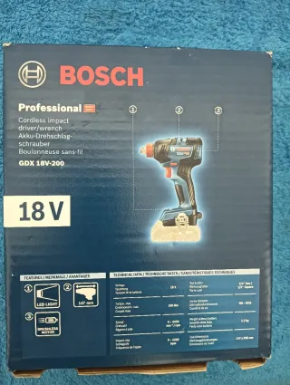 Llave de impacto Bosch GDX 18V-200