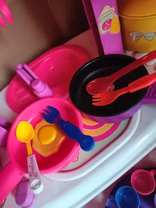 Cocinita infantil Nina Rosa