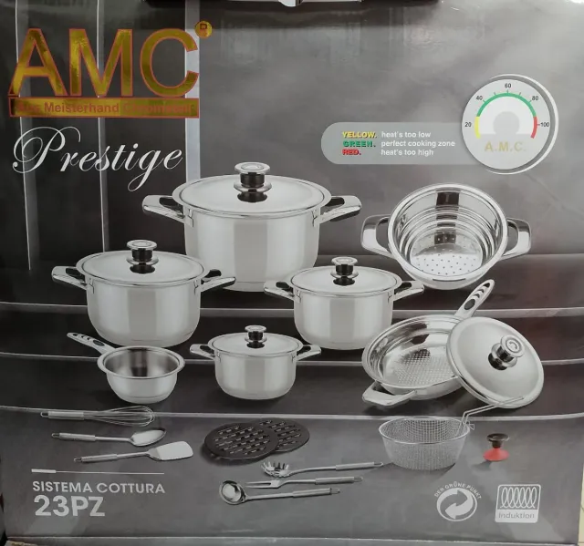 Batteria cucina AMC Prestige 23 pezzi