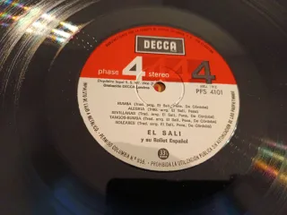 Vinilo LP El Salí y su Ballet Español