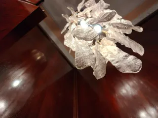 Lámpara de cristal para salón