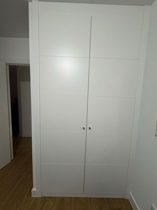 Puertas de madera de armario empotrado