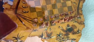 Juego de ajedrez original de Túnez.Nuevo.Granada.