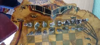 Juego de ajedrez original de Túnez.Nuevo.Granada.