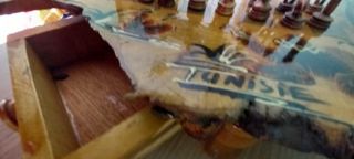 Juego de ajedrez original de Túnez.Nuevo.Granada.