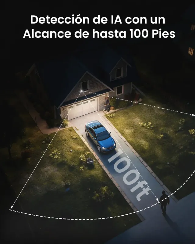 Cámara Solar ieGeek 2K Exterior WiFi