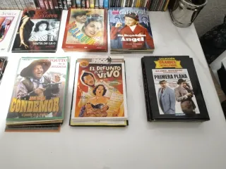 Lote Películas DVD y VHS