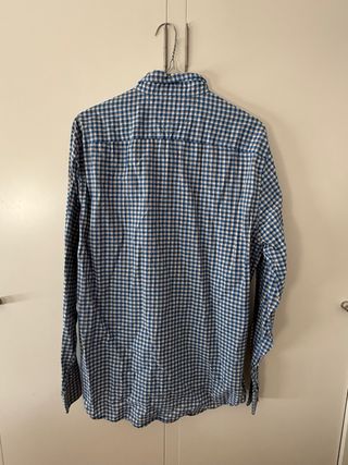 Camisa Tommy Hilfiger cuadros azul