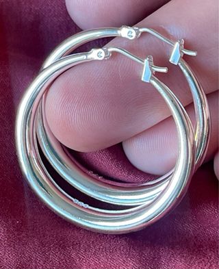 Pendientes Aro Plata 925