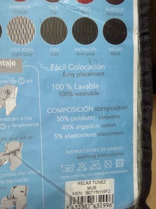 Funda Elástica Sillón Relax Mus NUEVA