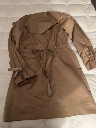 Trench donna beige
