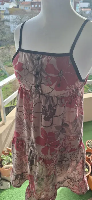 Vestido floral tirantes talla XS/S
