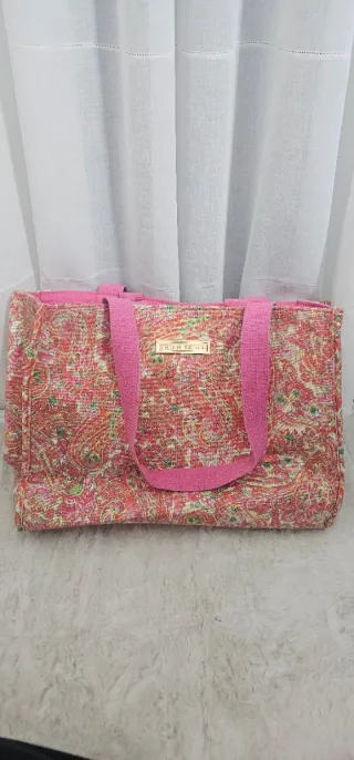 Bolso Intimissimi Multicolor y Rosa 45x35x25