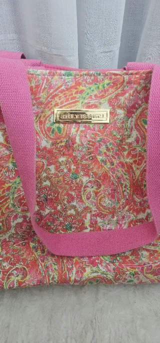 Bolso Intimissimi Multicolor y Rosa 45x35x25