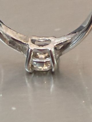 Anillo Oro 18k Diamante Natural 0.73 Ct SI2