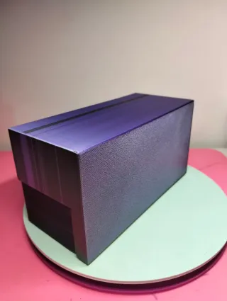 Organizador de Dinero Morado y Negro