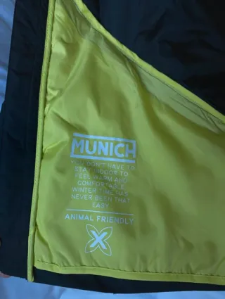 Chollo Abrigo Munich Negro