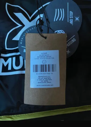 Chollo Abrigo Munich Negro