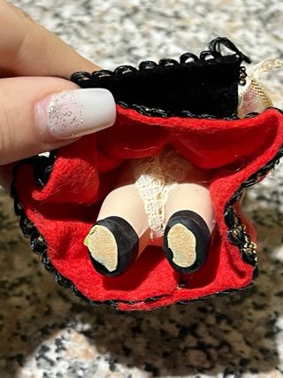 Bambole vintage artigianali in  porcellana dipinte