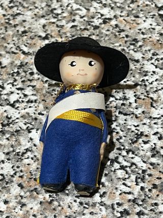 Bambole vintage artigianali in  porcellana dipinte