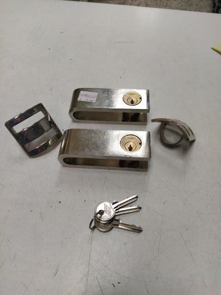 Cerrojos para verja 60mm (2 unidades)