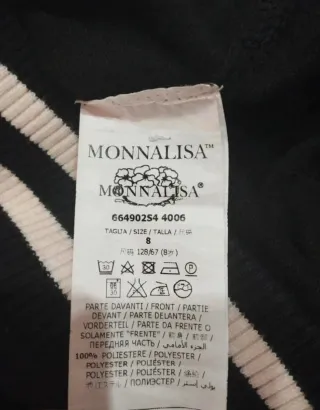 Vestido Monnalisa Talla 8 Años
