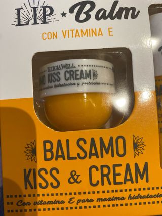 Pack Bálsamo Labial LETICIA WELL Kiss & Cream