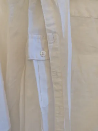 Camisa Bershka Blanca Talla M