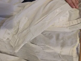 Camisa Bershka Blanca Talla M