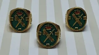 OFERTA ANILLO SELLO LOGO BAÑO ORO VARIAS TALLAS