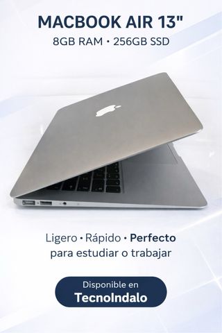MacBook Air 13” 8GB RAM 256GB SSD – Revisado