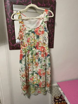 Vestido floral multicolor
