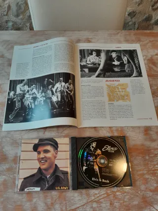 Fasciculo+cd n27 el rey del rock Elvis