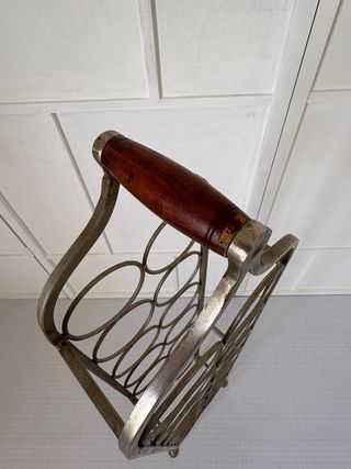 Portabottiglie in Ferro Forgiato