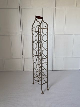 Portabottiglie in Ferro Forgiato