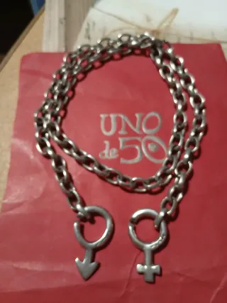 Collar Uno de 50 Plata