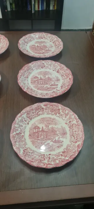 Platos de La Cartuja Sevilla Pickman Aurora 202..