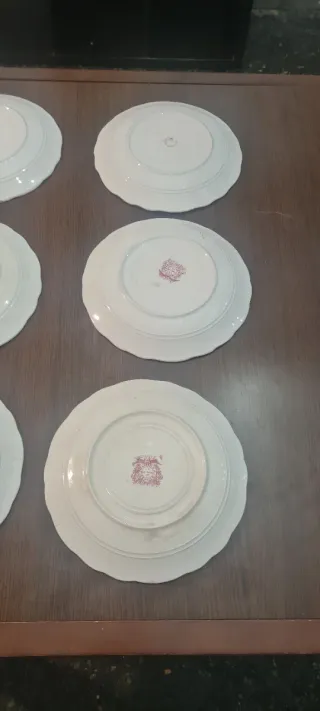 Platos de La Cartuja Sevilla Pickman Aurora 202..