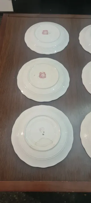 Platos de La Cartuja Sevilla Pickman Aurora 202..