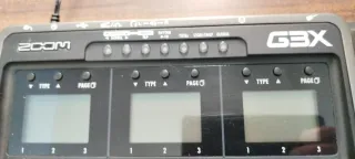 Pedalera multiefectos Zoom G3X Guitarra