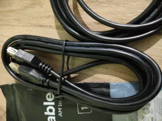 2 Cables USB AM a AF 1.8m