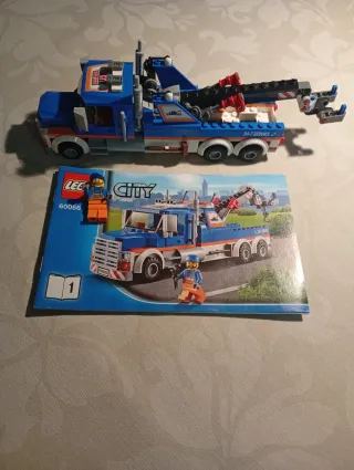Lego City grúa remolque 60056