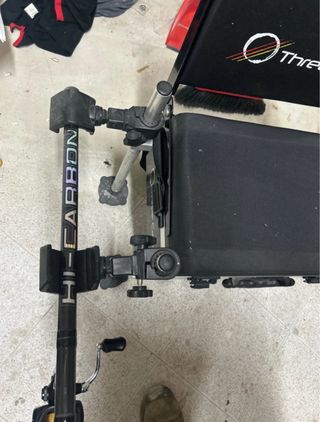 Panchetto da pesca con accessori