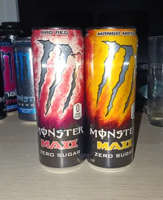 Monster Energy Maxx Rad Red y Mango Matic