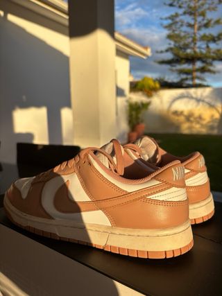 Nike Dunk Rosa y Blanco Talla 38