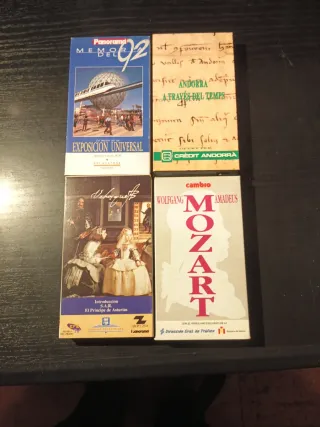 Lote VHS Documentales y Deportivos